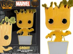 Marvel - Guardians and the Winter Soldier 4” Pop! Enamel Pin Bundle (Set of 4)
