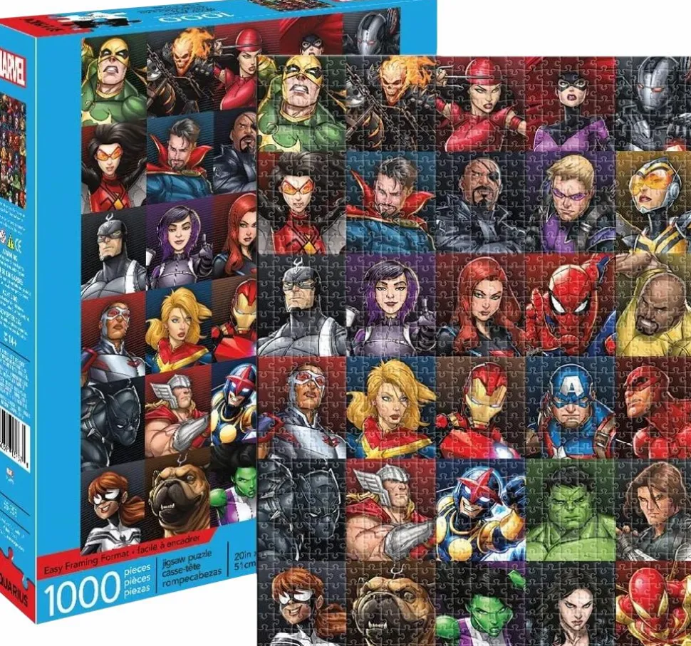 Marvel - Heroes Collage 1000 Piece Jigsaw Puzzle