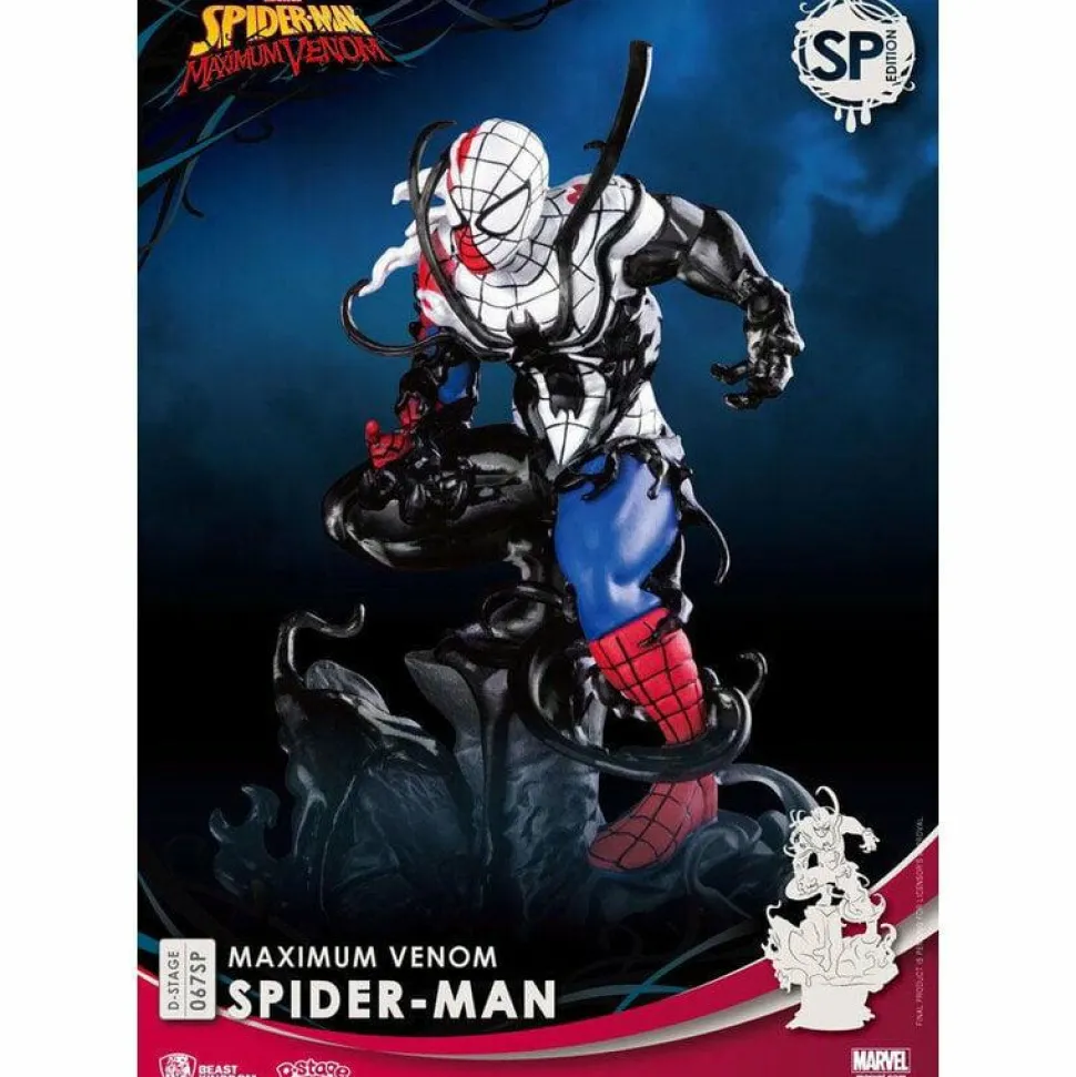 Marvel - Maximum Venom Spider-Man Special Edition D-Stage 6” Statue