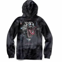 Marvel - Paul Jackson x Primitive Venom Washed Black Sweatshirt Hoodie