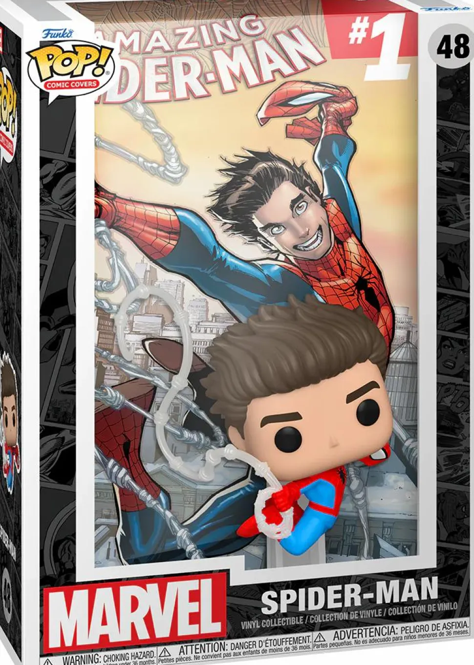 Marvel - The Amazing Spider-Man #1 Pop! Comic Covers Vinyl Figure