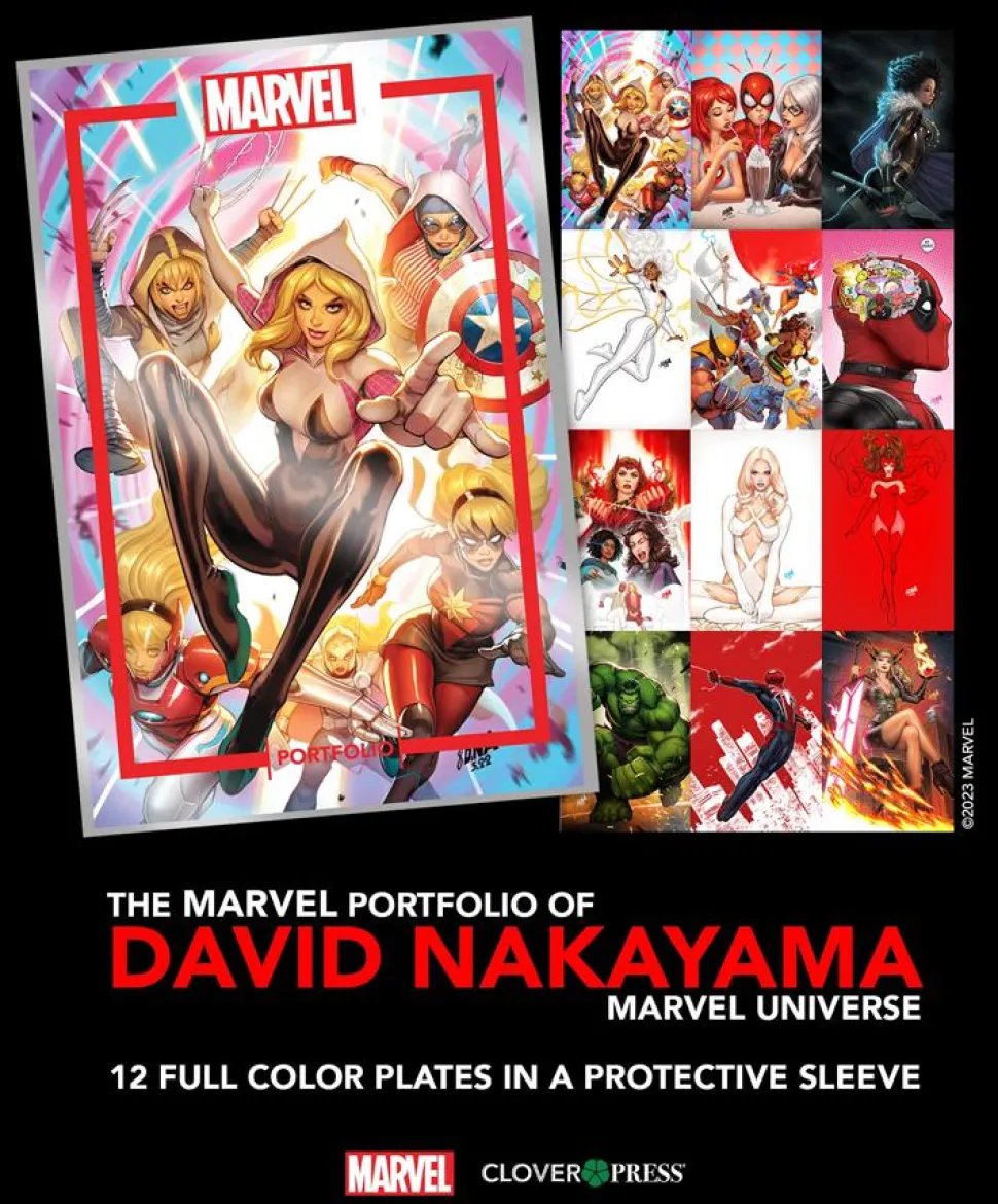 Marvel - The Marvel Portfolio of David Nakayama: Marvel Universe 11" x 17" Art Print 12-Pack