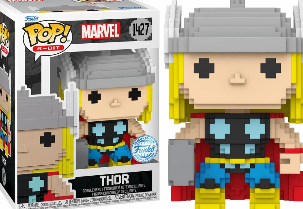 Marvel: 8-Bit - Thor 8-Bit Pop! Vinyl Figure