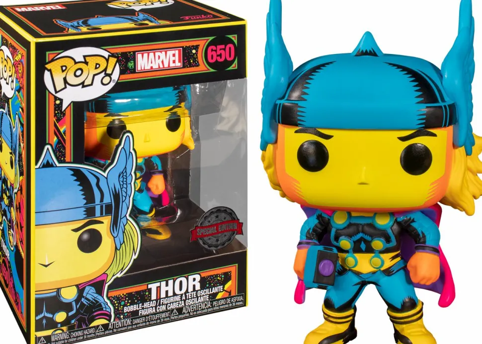 Marvel: Blacklight - Guardians of the Neon Pop! Vinyl Bundle (Set of 4)