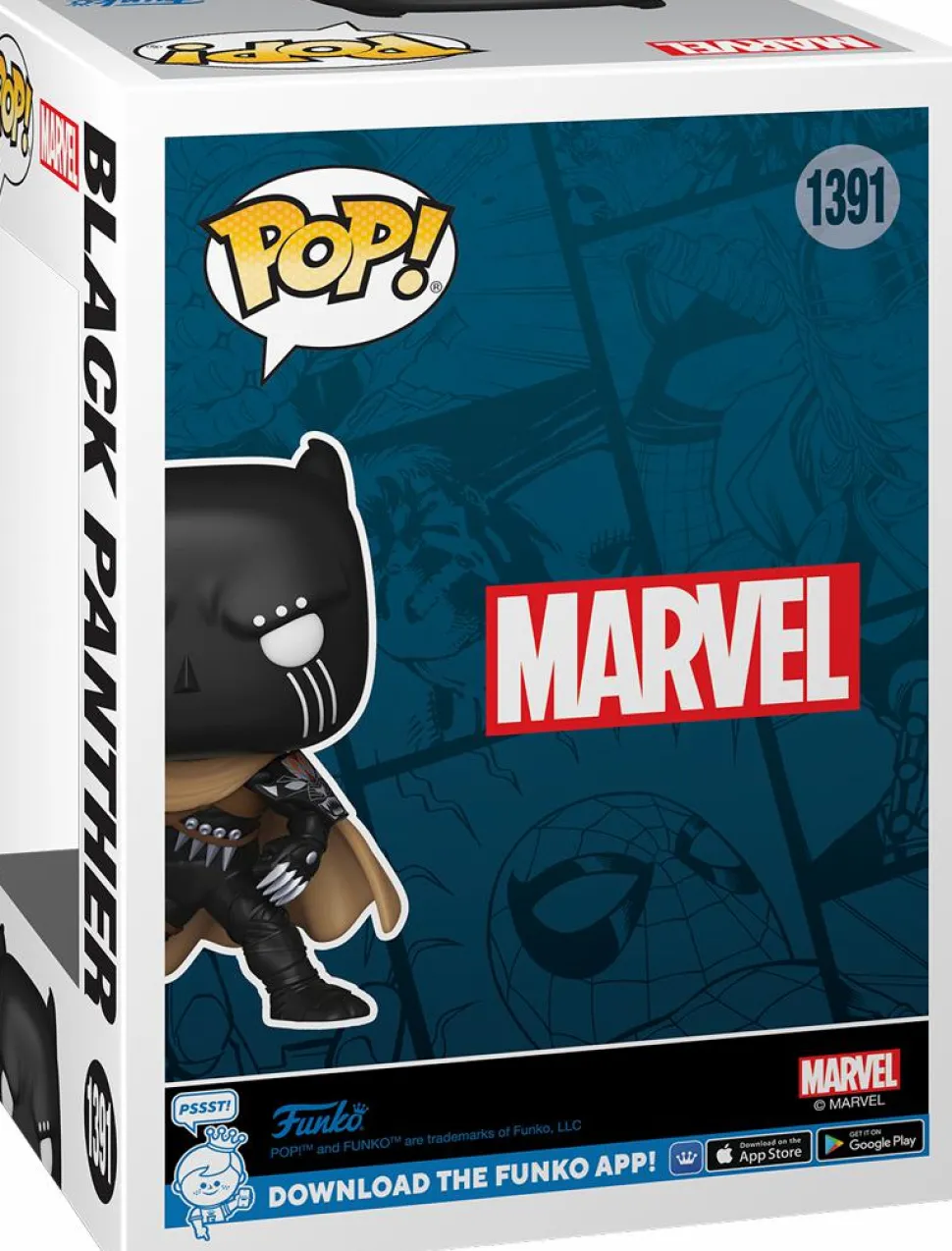 Marvel Comics - The Black Panther Comic Pop! Vinyl Figure