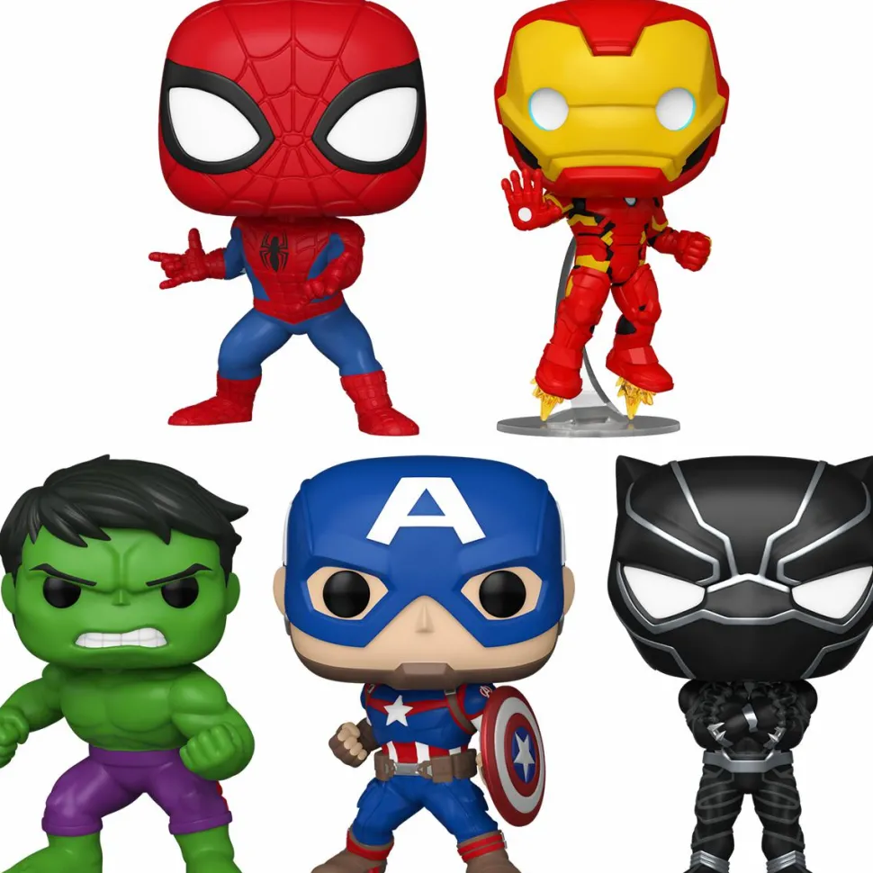 Marvel Comics: New Classics - Avengers Assemble Pop! Vinyl Bundle (Set of 5)