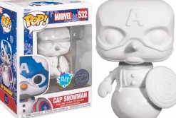 Marvel: Holiday - Captain America DIY Pop! Vinyl Figure