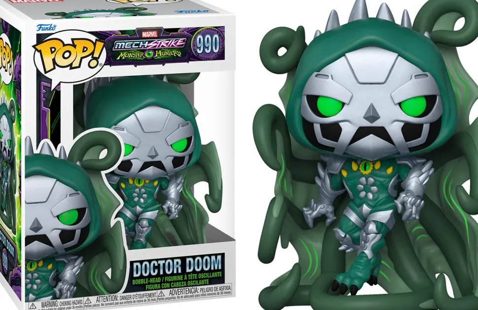 Marvel Mech Strike: Monster Hunters - Doctor Doom Pop! Vinyl Figure