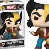 Marvel: Split - Logan/Wolverine Pop! Vinyl Figure