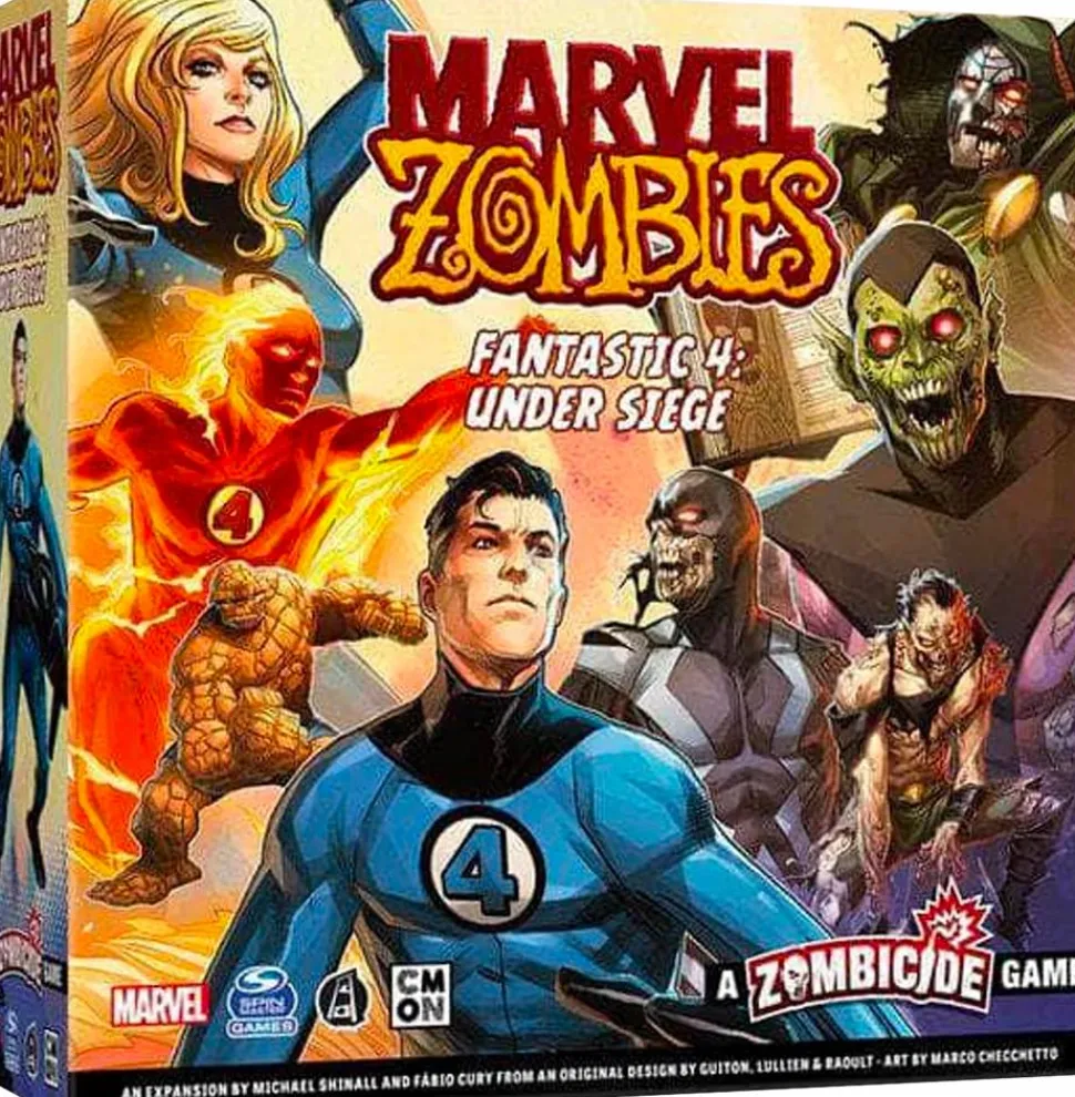 Marvel Zombies - A Zombicide Game: Fantastic 4 Under Siege Board Game Expansion