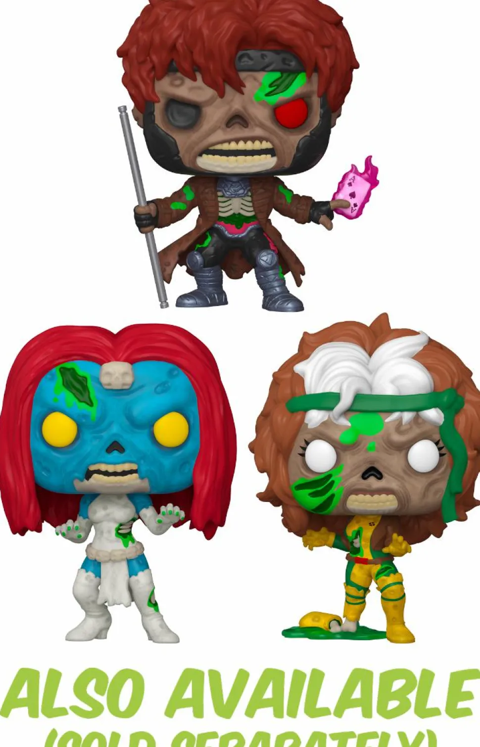 Marvel Zombies - Gambit Zombie Glow in the Dark Pop! Vinyl Figure