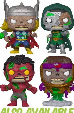 Marvel Zombies - Gambit Zombie Glow in the Dark Pop! Vinyl Figure