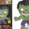Marvel Zombies - Zombie Hulk Glow-in-the-Dark 4" Enamel Pop! Pin