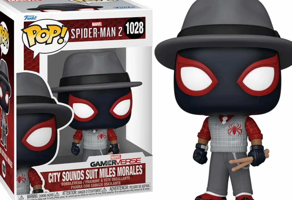 Marvel's Spider-Man 2 - City Sounds Suit Miles Morales Pop! Vinyl Figure