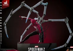 Marvel's Spider-Man 2 - Peter Parker (Advanced Suit 2.0) (Red and Black Suit Style) 1/6th Scale Hot Toys Action Figure (Hot Toys Exclusive)