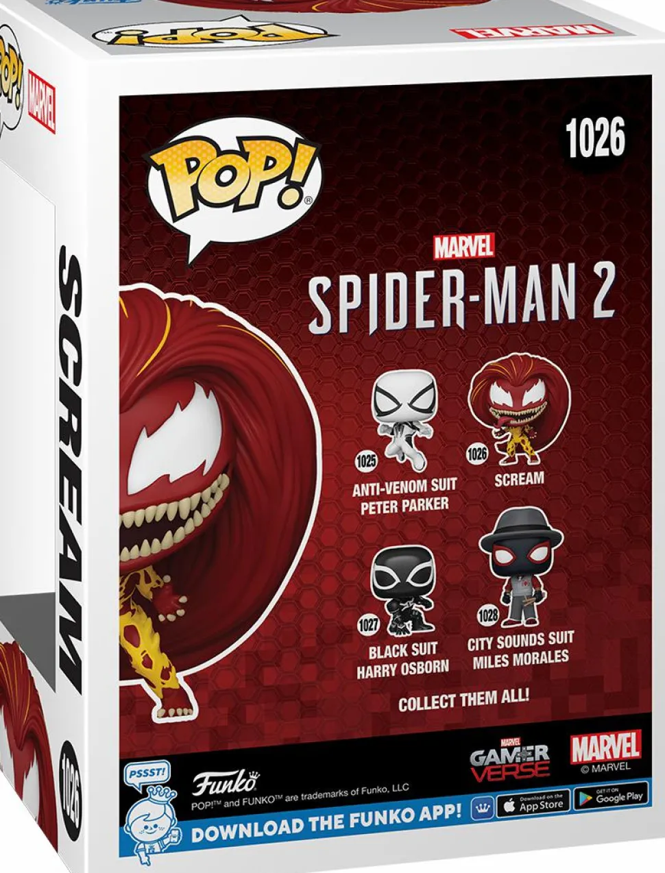 Marvel's Spider-Man 2 - Scream (Mary Jane) Pop! Vinyl Figure