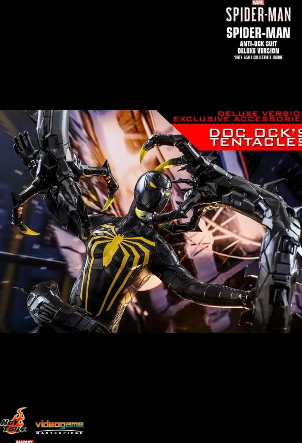 Marvel’s Spider-Man (2018) - Spider-Man Anti-Ock Suit Deluxe 1/6th Scale Hot Toys Action Figure