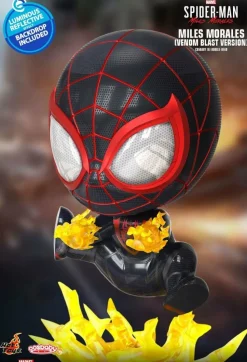 Marvel’s Spider-Man: Miles Morales - Miles Morales Venom Blast Cosbaby (S) Hot Toys Figure
