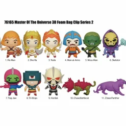 Masters of the Universe - Series 2 3D Figural Foam Bag Clip Blind Bag (Display of 24)