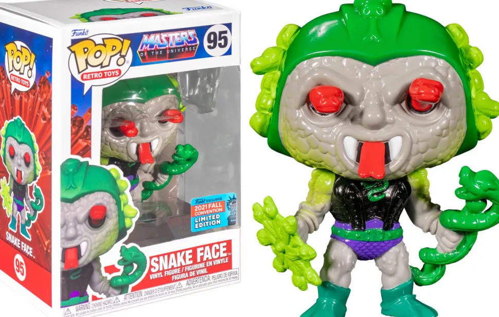 Masters of the Universe - Snake Face Pop! Vinyl Figure (2021 Fall Convention Exclusive)