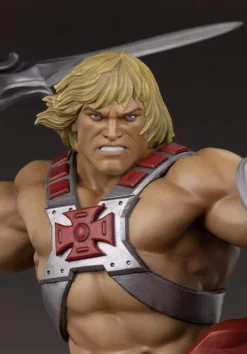 Masters of the Universe - He-Man & Battle Cat Classic Deluxe 23” Maquette Statue
