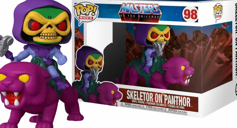 Masters of the Universe - Skeletor on Panthor Pop! Rides Vinyl Figure