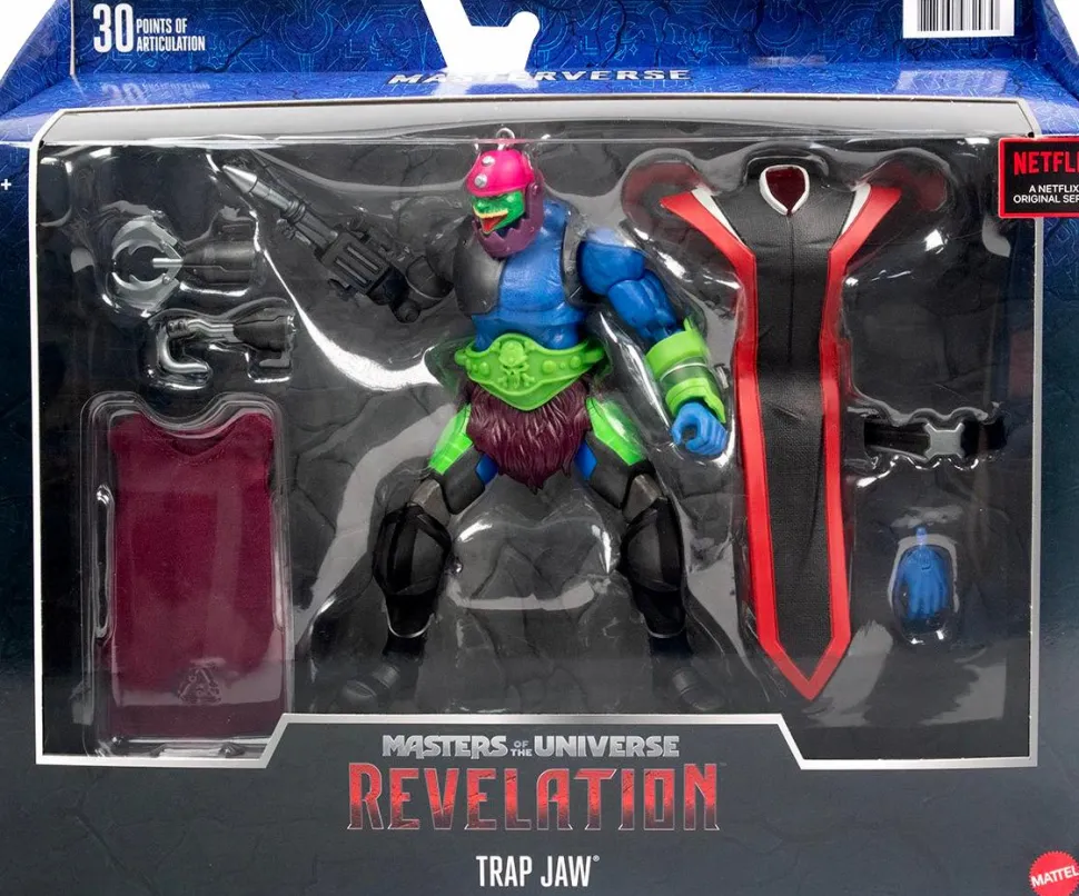 Masters of the Universe: Revelation - Trap Jaw Masterverse Deluxe 7” Scale Action Figure