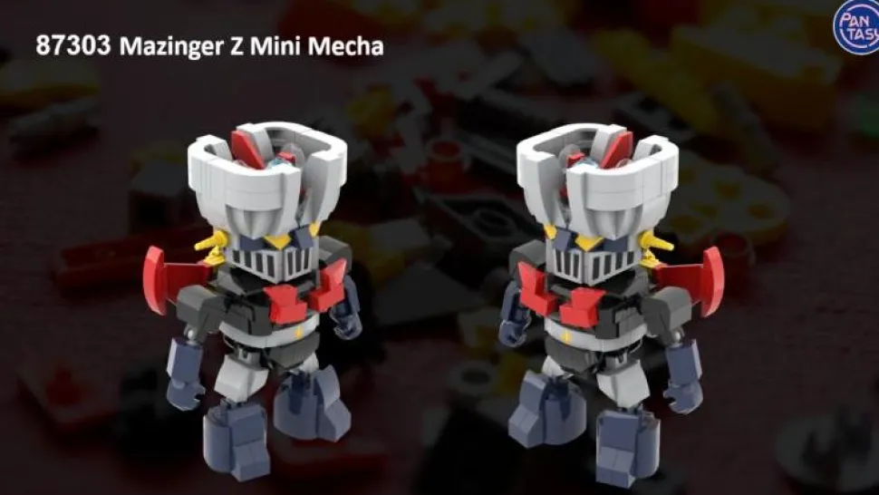 Mazinger Z - Mazinger Z Mini Mecha Building Block Construction Set (248 Pieces)