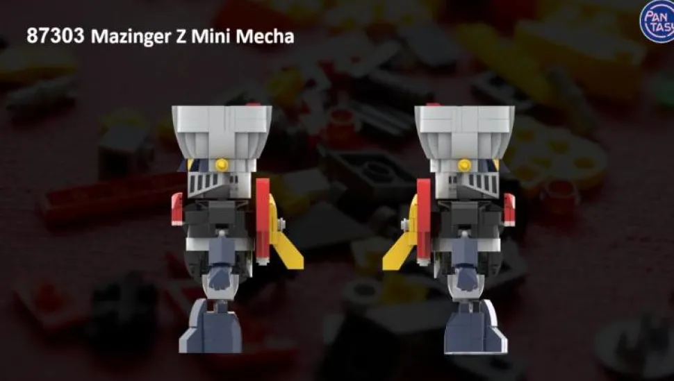 Mazinger Z - Mazinger Z Mini Mecha Building Block Construction Set (248 Pieces)