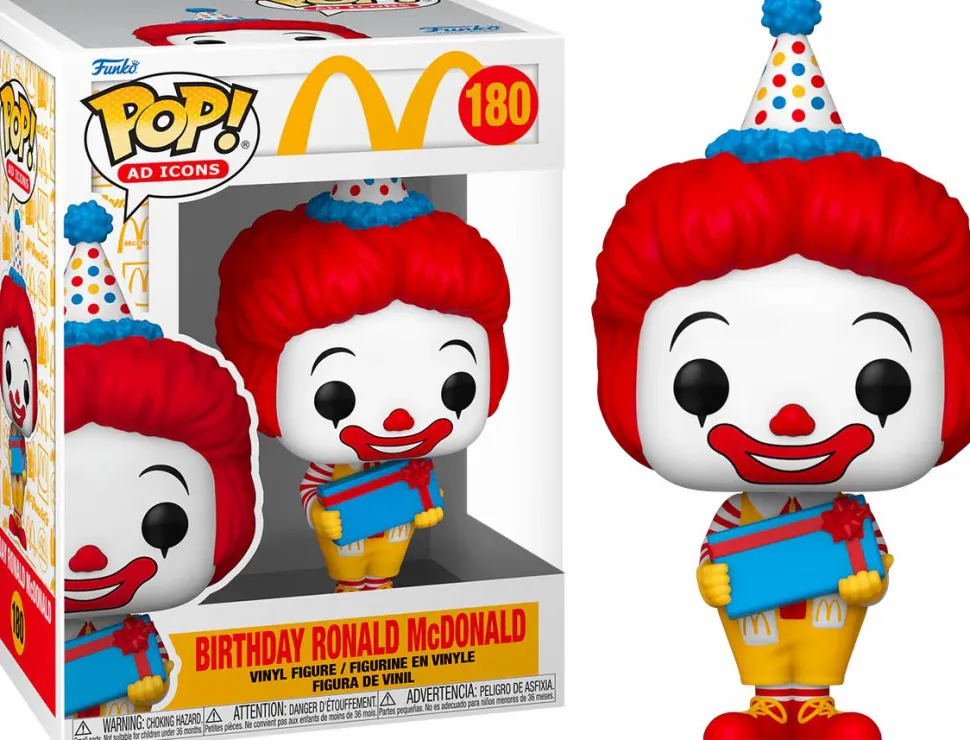McDonald's - Birthday Ronald McDonald Pop! Vinyl Figure