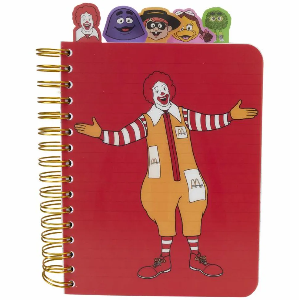 McDonald's - McDonaldland 8" Spiral Tab Journal