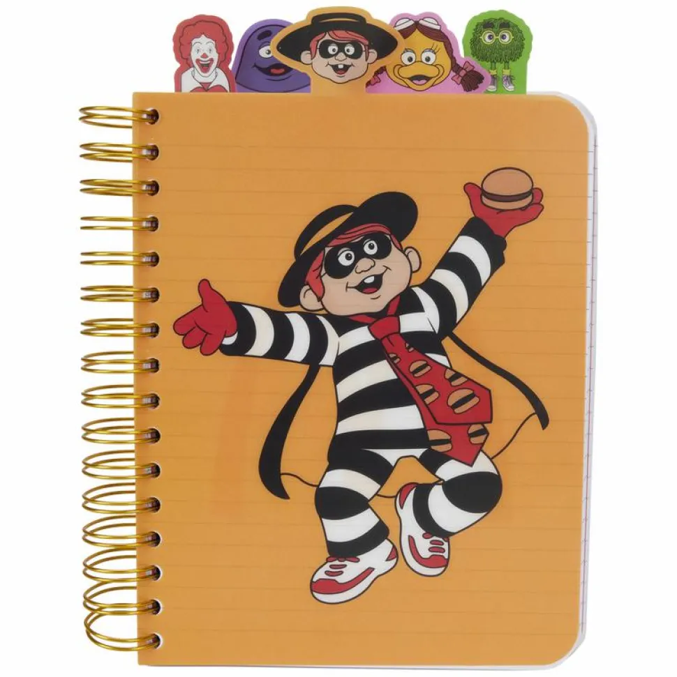 McDonald's - McDonaldland 8" Spiral Tab Journal