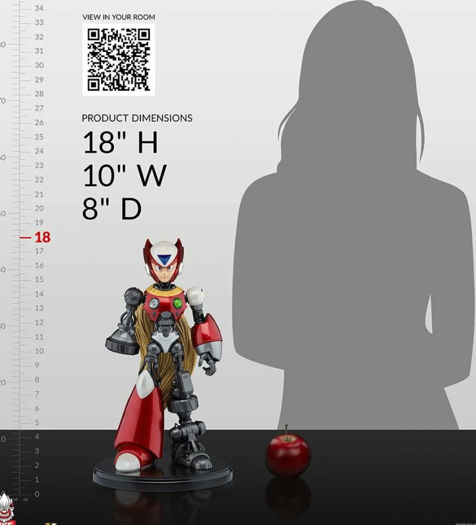 Mega Man X - Zero 1/4 Scale Statue