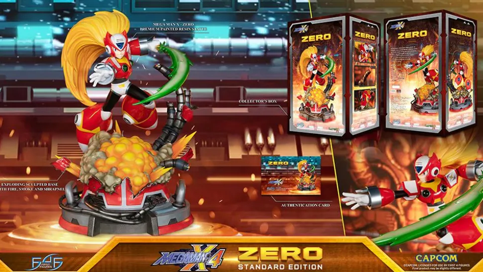 Mega Man X - Zero 17" Statue