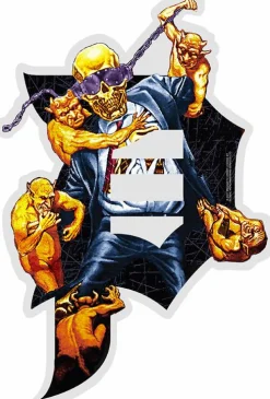 Megadeth - Megadeth x Primitive Dirty P Chains Sticker