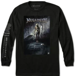 Megadeth - Megadeth x Primitive Skin Black Long Sleeve T-Shirt