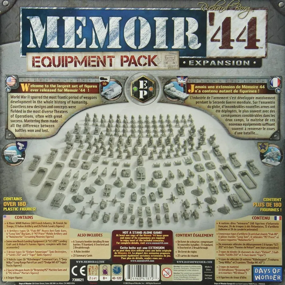 Memoir '44 - Equipment Pack Board Game Expansion