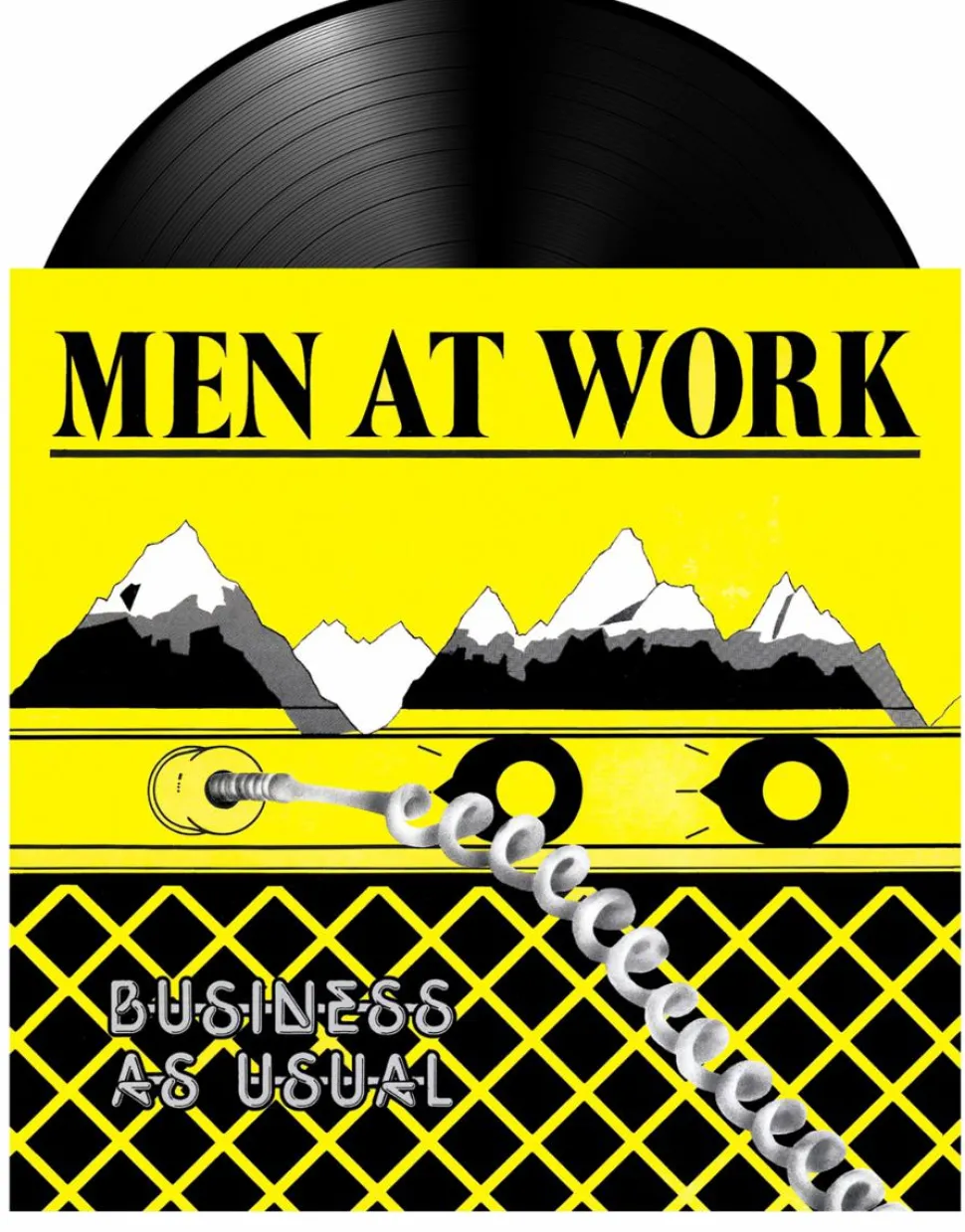 Men At Work - Business As Usual LP Vinyl Record