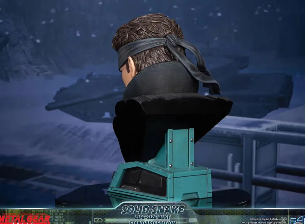 Metal Gear Solid - Solid Snake 1:1 Scale Life-Size Bust