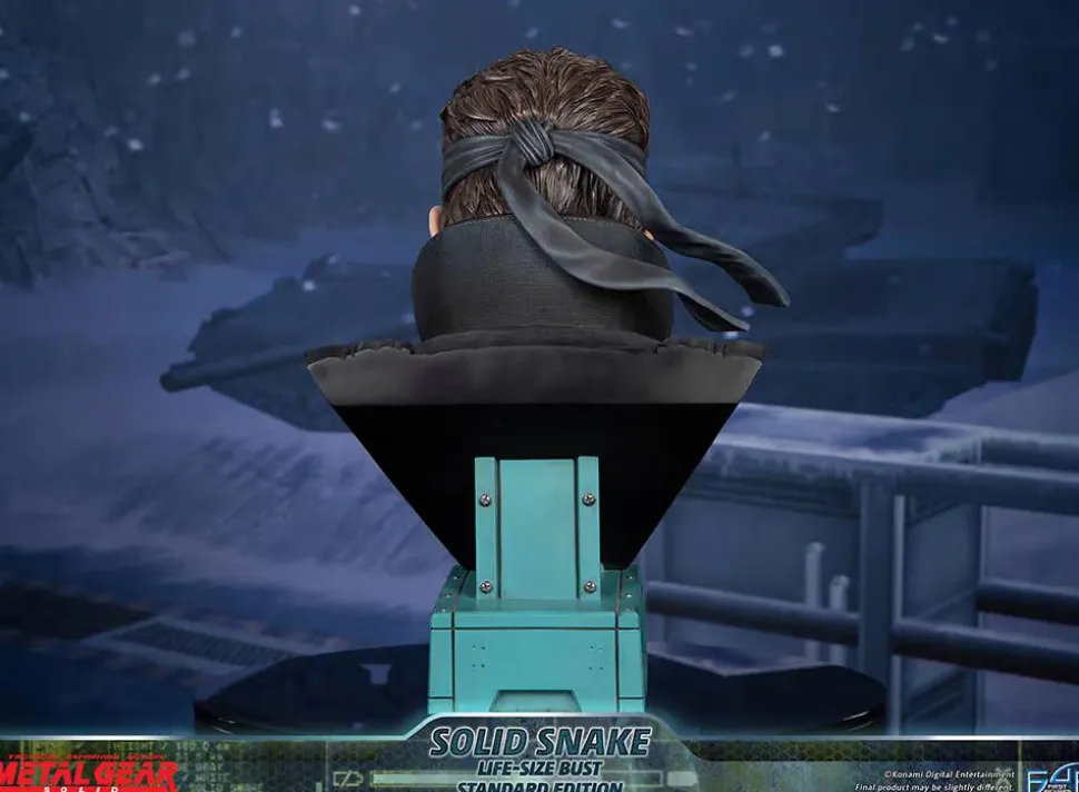 Metal Gear Solid - Solid Snake 1:1 Scale Life-Size Bust