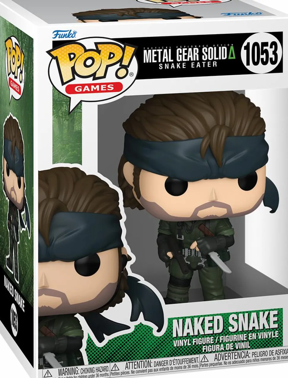 Metal Gear Solid: Snake Eater - Naked Snake Pop! Vinyl Figure