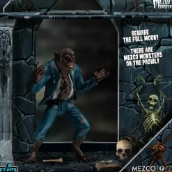 Mezco’s Monsters - Tower of Fear Deluxe 5-Points 3.75” Action Figure 5-Pack