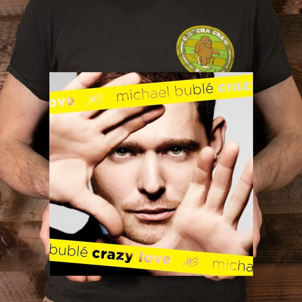 Michael Buble - Crazy Love 15th Anniversary LP Vinyl Record (Yellow Coloured Vinyl)