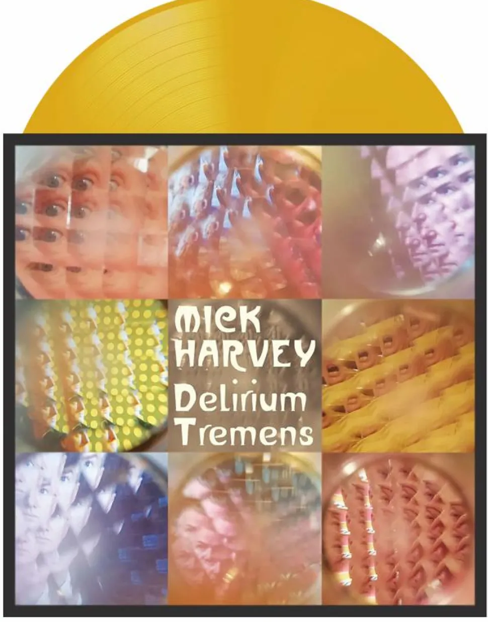 Mick Harvey - Delirium Tremens LP Vinyl Record (Yellow Coloured Vinyl)
