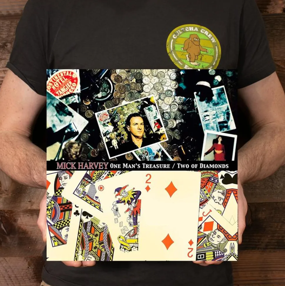 Mick Harvey - One Man's Treasure / Two of Diamonds 2xLP Vinyl Record (Gold & Red Coloured Vinyl)