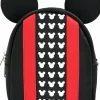 Mickey Mouse - Mickey Ears 9” Faux Leather Mini Backpack
