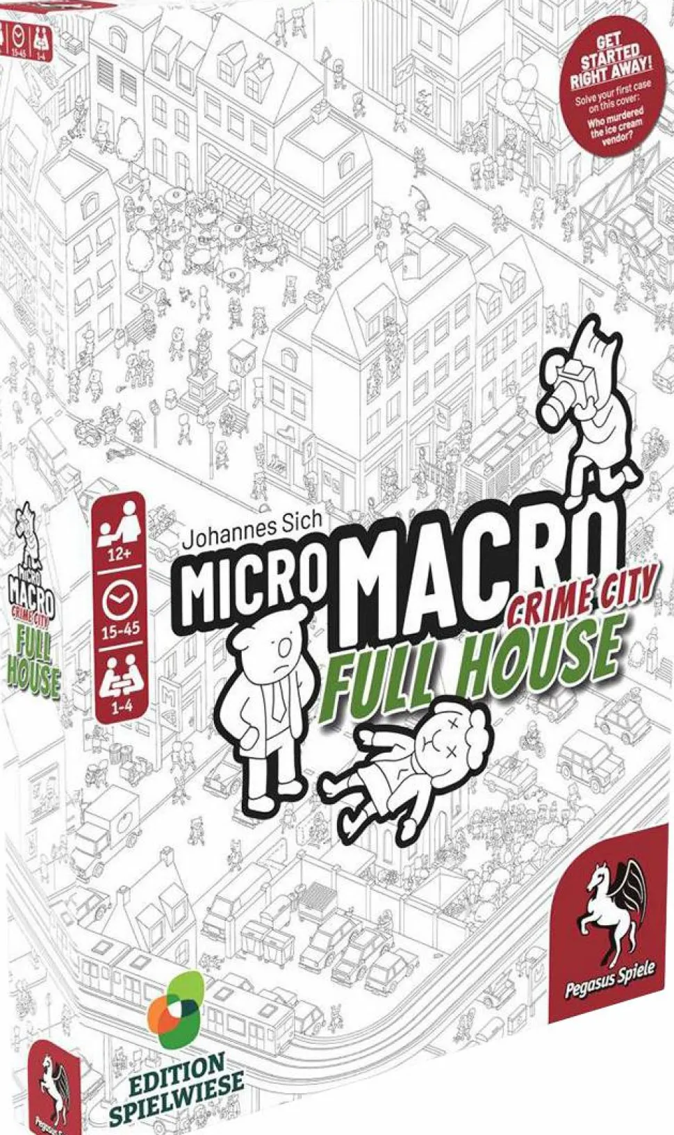 MicroMacro Crime City - Full House Board Game