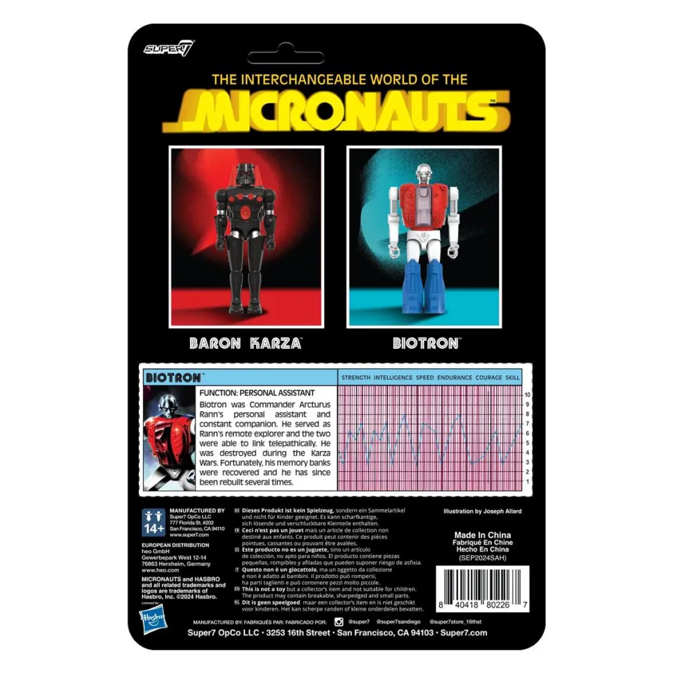 Micronauts - Biotron O-Ring ReAction+ 3.75" Scale Action Figure (Wave 1)