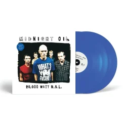 Midnight Oil - 20,000 Watt R.S.L. 2xLP Vinyl Record (Blue Coloured Vinyl)