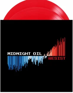Midnight Oil - Resist 2xLP Vinyl Record (Red Coloured Vinyl)